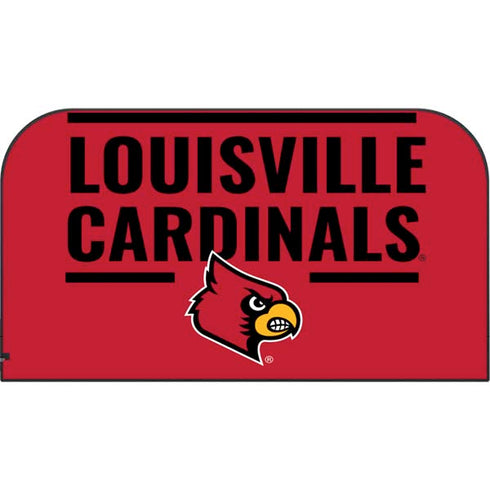 University of Louisville Cardinals Striped Nintendo Switch 2 (2025) with Joy-Con Skin